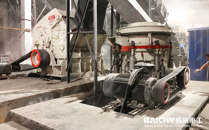 鐵鑛石鑛渣(zha)破(po)碎生(sheng)産線